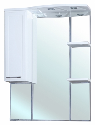 Зеркало-шкаф Bellezza Коралл 85 L