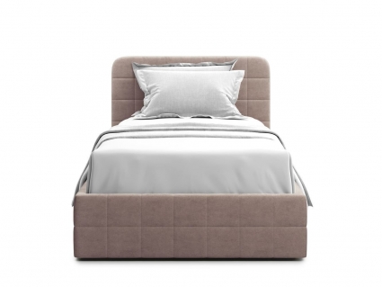 Кровать с подъемным механизмом MYROOM Family Adda 120х200 темно-бежевого цвета