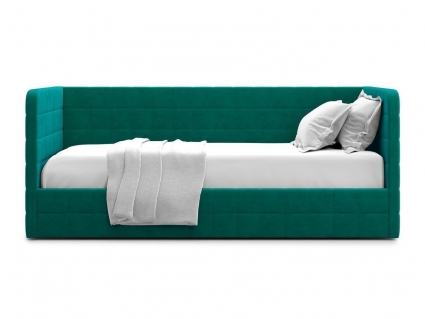 Кровать с подъемным механизмом MYROOM Family Brenta 90х200 зеленого цвета