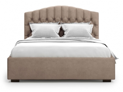 Кровать с подъемным механизмом MYROOM Family Lugano 140х200 темно-бежевого цвета