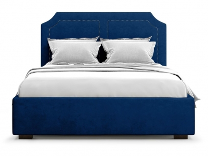 Кровать с подъемным механизмом MYROOM Family Lago 140х200 синего цвета
