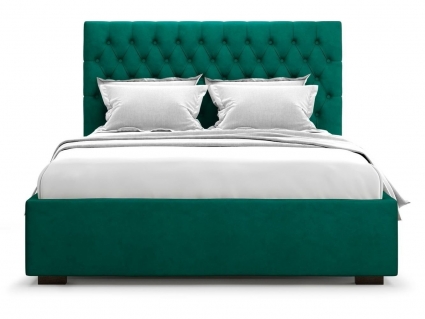 Кровать с подъемным механизмом MYROOM Family Nemi 160х200 зеленого цвета