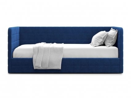 Кровать с подъемным механизмом MYROOM Family Brenta 120х200 синего цвета