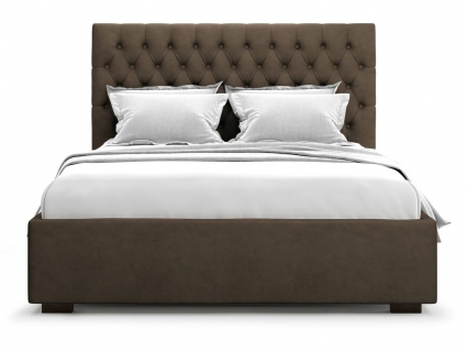 Кровать с подъемным механизмом MYROOM Family Nemi 140х200 коричневого цвета