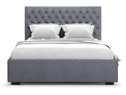 Кровать с подъемным механизмом MYROOM Family Nemi 140х200 серого цвета
