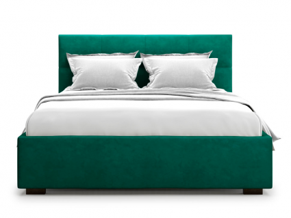 Кровать MYROOM Family Garda 140х200 зеленого цвета с подъемным механизмом 
