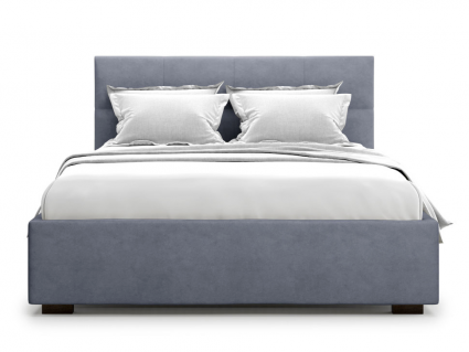 Кровать MYROOM Family Garda 140х200 серого цвета с подъемным механизмом 