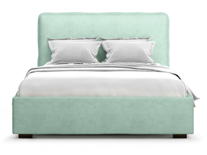 Кровать MYROOM Family Brachano 160х200 бирюзового цвета с подъемным механизмом 