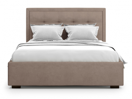 Кровать MYROOM Family Komo 140х200 светло-коричневого цвета с подъемным механизмом 