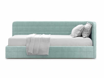 Кровать с подъемным механизмом MYROOM Family Tichina 90х200 мятного цвета