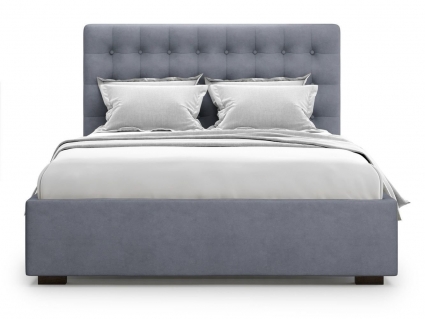 Кровать с подъемным механизмом MYROOM Family Brayers 140х200 серого цвета