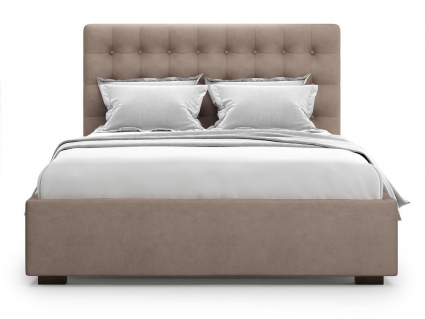Кровать с подъемным механизмом MYROOM Family Brayers 140х200 темно-бежевого цвета