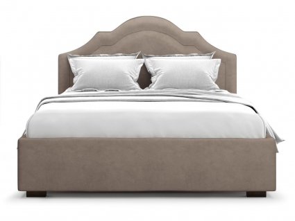 Кровать с подъемным механизмом MYROOM Family Madzore 160х200 темно-бежевого цвета