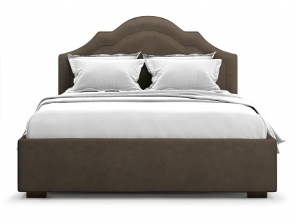 Кровать с подъемным механизмом MYROOM Family Madzore 160х200 коричневого цвета
