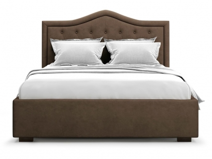 Кровать с подъемным механизмом MYROOM Family Tibr 140х200 коричневого цвета