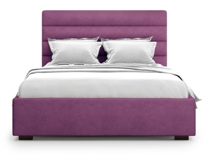 Кровать с подъемным механизмом MYROOM Family Karezza 140х200 фиолетового цвета