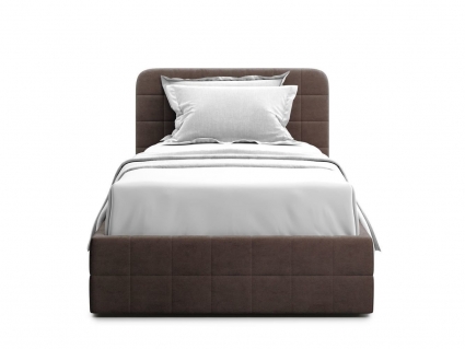 Кровать с подъемным механизмом MYROOM Family Adda 90х200 коричневого цвета