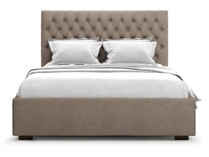 Кровать с подъемным механизмом MYROOM Family Nemi 140х200 темно-бежевого цвета