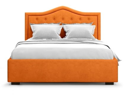 Кровать с подъемным механизмом MYROOM Family Tibr 140х200 оранжевого цвета