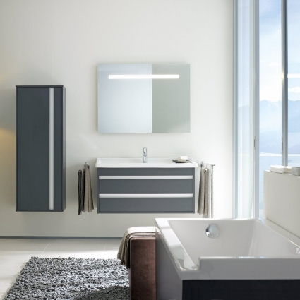 Мебель для ванной Duravit Ketho 100 графит матовый