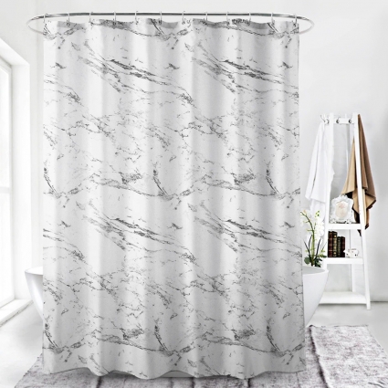 Штора для ванной Carnation Home Fashions Marble 180x200 wave