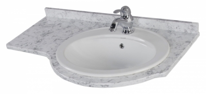 Столешница Aquanet Марсель 90 R