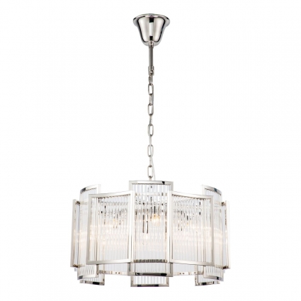 Подвесная люстра iLamp Tribeca MD0276-6C Nickel