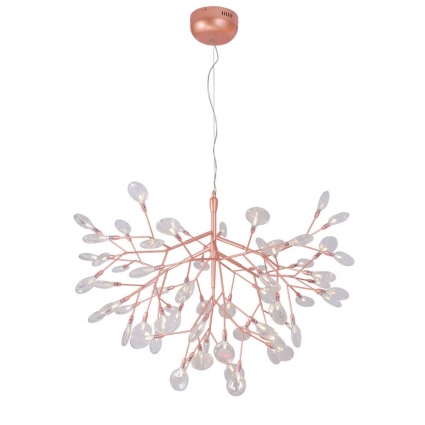 Подвесной светильник Crystal Lux Evita SP63 Copper/Transparent