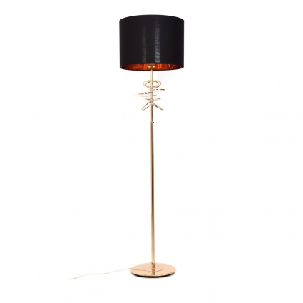 Торшер Lumina Deco Milari LDF 5530 F.GD+BK