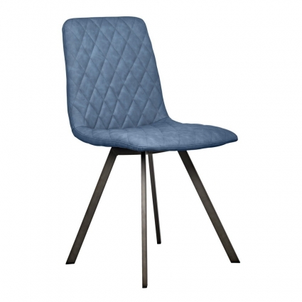 Стул bradexhome Mate синего цвета