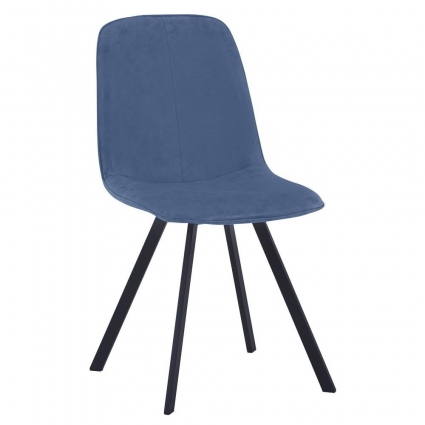 Стул bradexhome Tom синего цвета