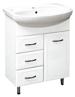 Тумба для комплекта Misty Коло 65 с 3 ящиками