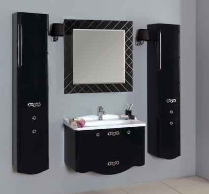 Мебель для ванной Акватон Венеция 90 черная