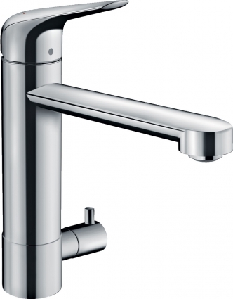 Смеситель Hansgrohe Focus M42 71813000 для кухонной мойки, хром