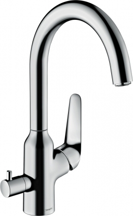 Смеситель Hansgrohe Focus M42 71803000 для кухонной мойки, хром