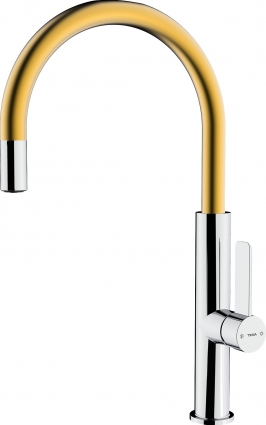Смеситель TEKA Kitchen FOT 995 BRASS для кухонной мойки