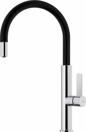 Смеситель TEKA Kitchen FOT 995 BLACK для кухонной мойки