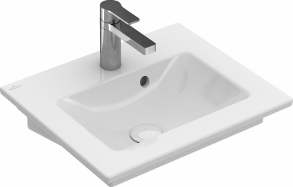 Раковина Villeroy & Boch Venticello 41245001 50х42, alpin, с переливом