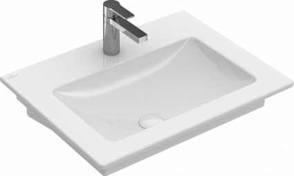 Раковина Villeroy & Boch Venticello 412461RW 60х50, stone white ceramicplus, без перелива