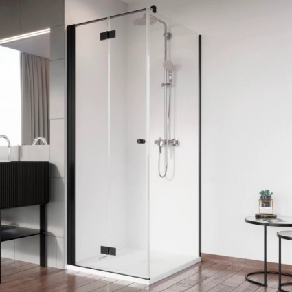 Душевой уголок Radaway Nes Black KDJ B 90x75 L
