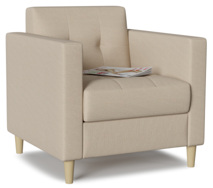 Кресло MYROOM Family Квест Ivory бежевого цвета