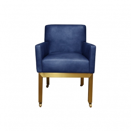 Полукресло ROOMERS FURNITURE синего цвета