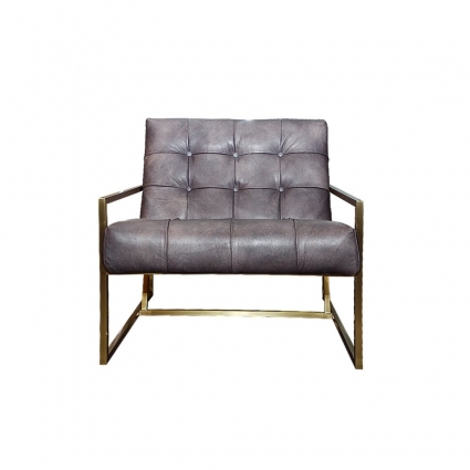Кресло ROOMERS FURNITURE серого цвета