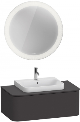 Мебель для ванной Duravit Happy D.2 Plus 100 графит суперматовый