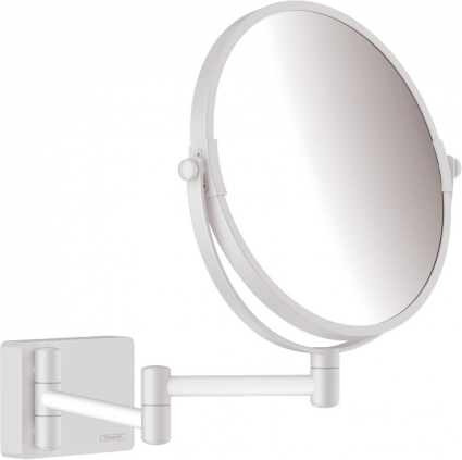 Косметическое зеркало Hansgrohe AddStoris 41791700 белое