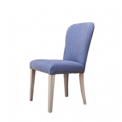 Стул ROOMERS FURNITURE Мери синего цвета