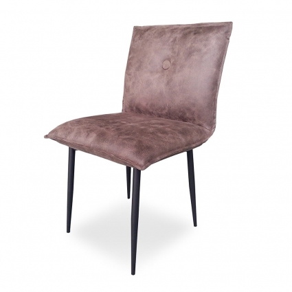 Стул ROOMERS FURNITURE Дуакс с обивкой из натуральной кожи