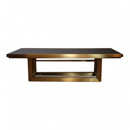 Стол ROOMERS FURNITURE кофейный цвета матового золота