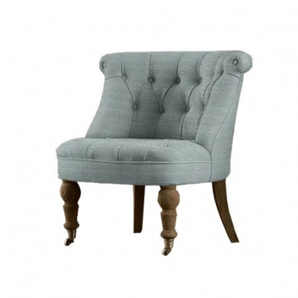 Пуф RESTORATION HARDWARE Камден серого цвета