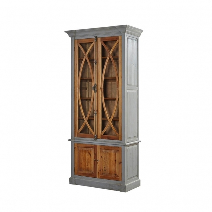 Шкаф ROOMERS FURNITURE книжный из массива ели